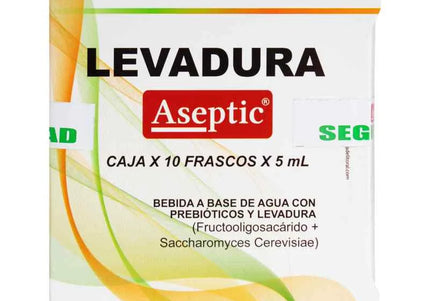 Levadura Aseptic 10 Ampollas