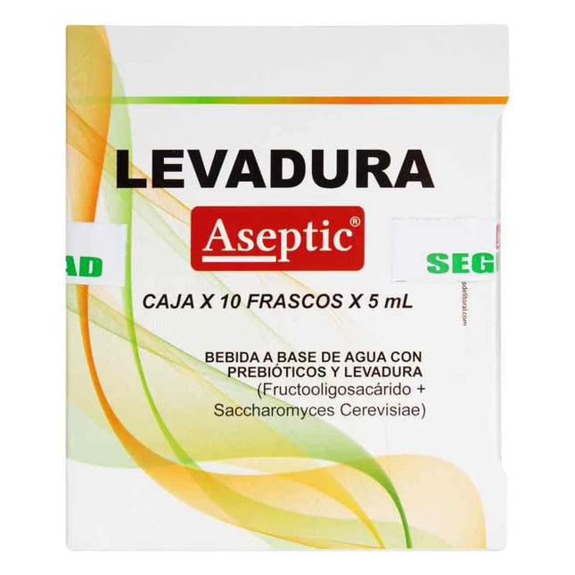 LEVADURA ASEPTIC 10 AMPOLLAS