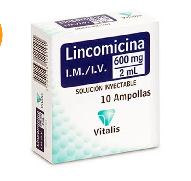 Lincomicina 600 Mg/2Ml 10 Ampollas Vt