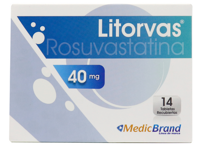 Litorvas 40 Mg 14 Tab Coa