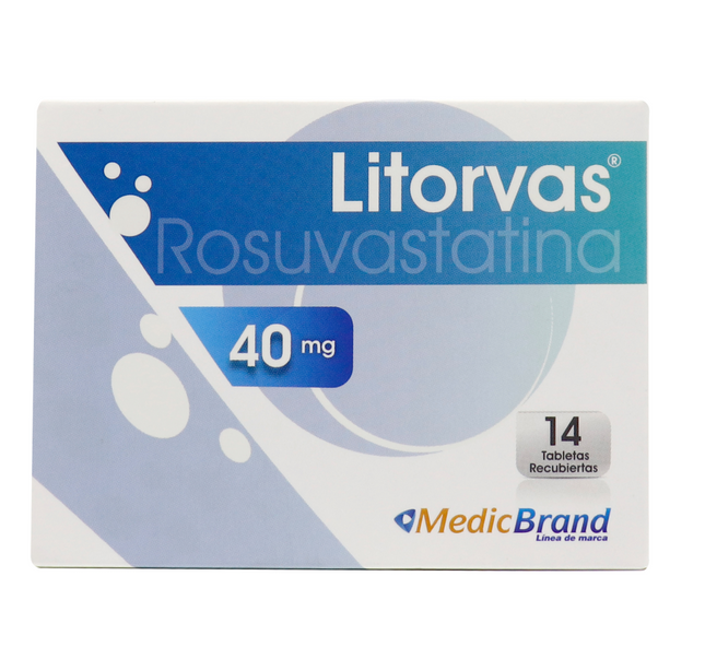Litorvas 40 Mg 14 Tab Coa