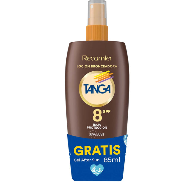 Bloqueador Tanga Spf8 Locio 185 Gratis Gel After Sun 85Ml
