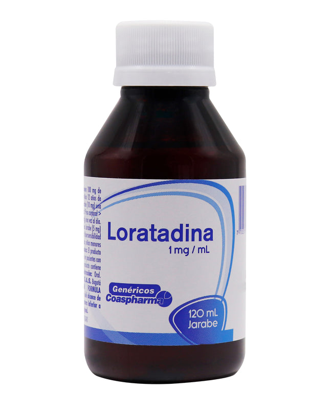 LORATADINA 1 MG/1ML JARABE 120 ML COA
