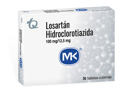 Losartan 100Mg Hct 12.5Mg 30 Tbs mk