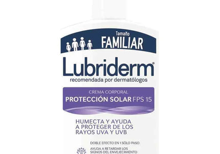 Lubriderm Loción U.V 15 Con Válvula 750 Ml