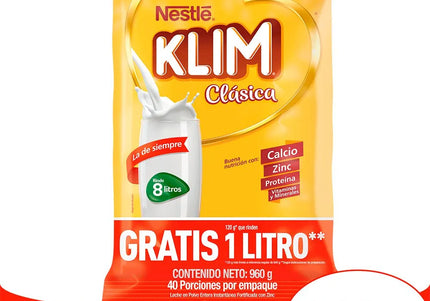 Klim Clasica Bolsa 960 Gr Extra contenido