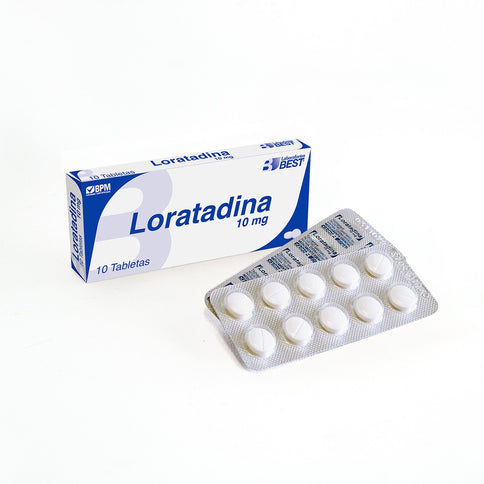 Loratadina 10 Mg 10 Tabs