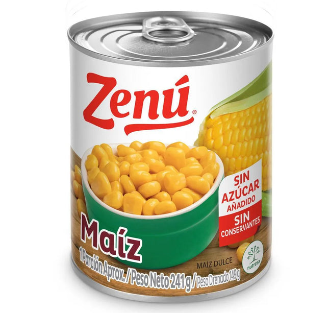Maiz Tierno Zenu 241 Gr