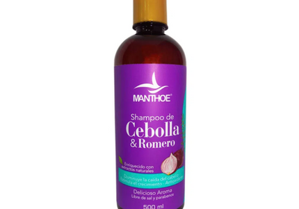 Champoo Manthoe Cebolla Y Romero 500 Ml