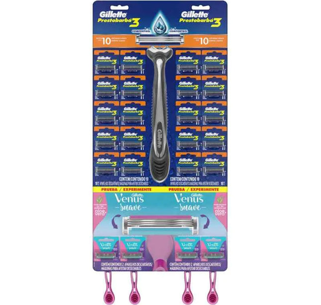 Maquina Prestobarba 20Und + 4 Simply Vennus