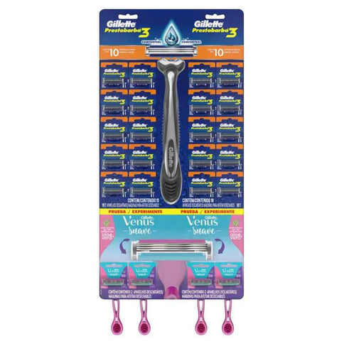 Maquina Prestobarba 20Und + 4 Simply Vennus