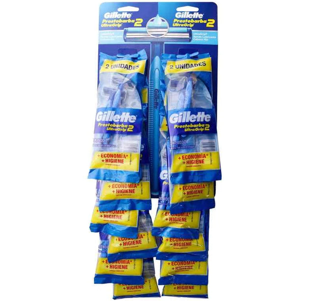 Maquina Prestobarba Ultra Grip 2 12 Bolsas X 2Und