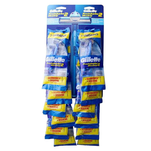 Maquina Prestobarba Ultra Grip 2 12 Bolsas X 2Und