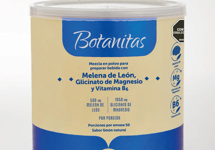 Glicinato De Magnesio Con Melena De Leon