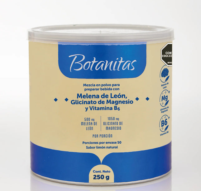Glicinato De Magnesio Con Melena De Leon