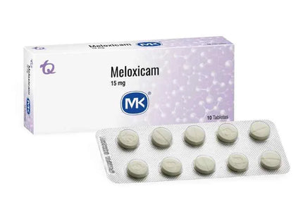 Meloxicam 15 Mg 10 Tabletas Mk