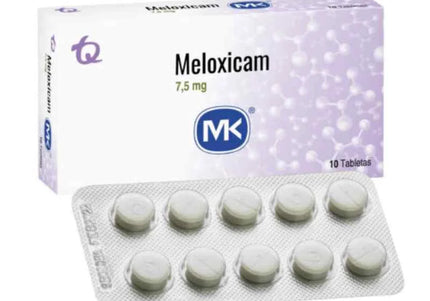Meloxicam 7 5 Mg 10 Tabletas Mk