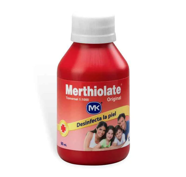 Merthiolate Rojo Tecnoquimicas 90 Ml