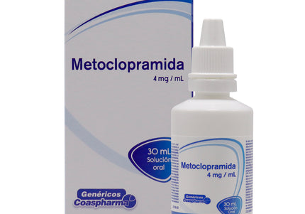 Metoclopramida 4 Mg Gotas 30 Ml Coa
