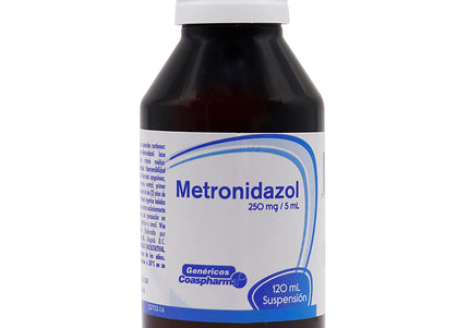 Metronidazol 250 Mg Susp 120 Ml Coa