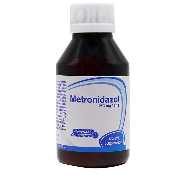 Metronidazol 250 Mg Susp 120 Ml Coa