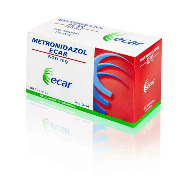 Metronidazol 500 Mg 100 Tabletas Ecar