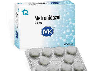 Metronidazol 500 Mg 40 Tabletas Mk