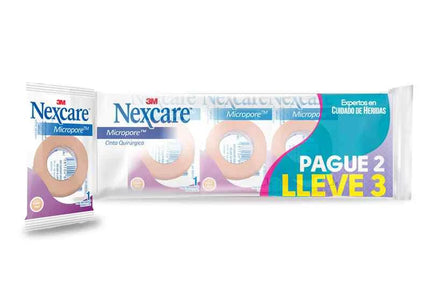Micropore Piel 1Pul (24X3) Pague 2 Pak Lleve 3Pak