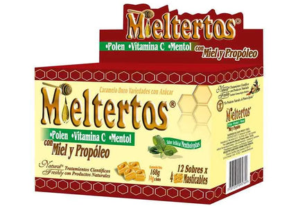 Mieltertos Pastillas Masticables 12 Sbs