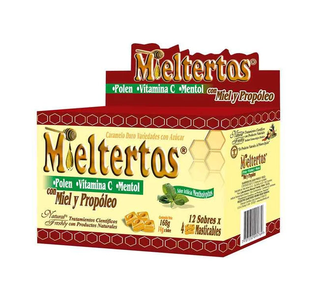 Mieltertos Pastillas Masticables 12 Sbs