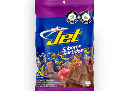 Chocolatina Jet Surtido 24 Unidades