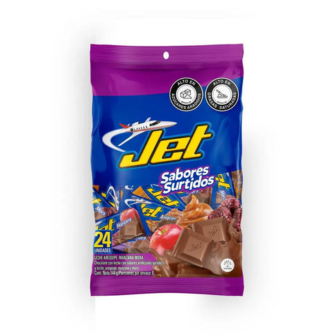 Chocolatina Jet Surtido 24 Unidades