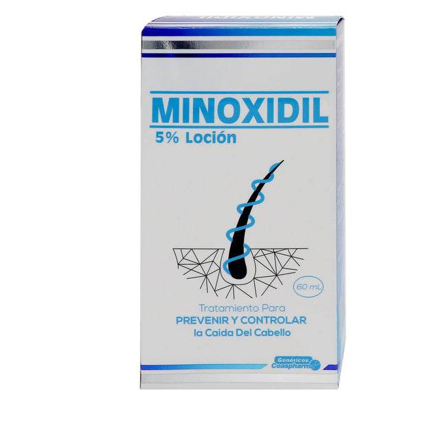 Minoxidil 5% Locion 60 Ml Coa