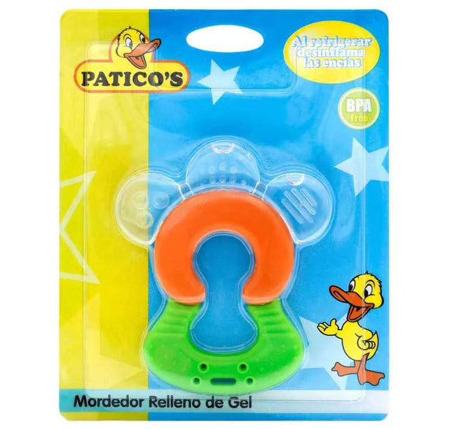 Mordedor Llamadientes Gel Paticos