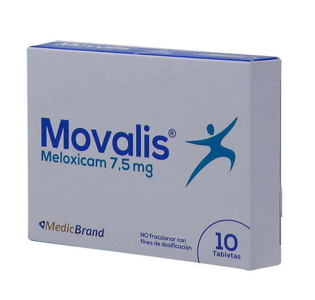 Movalis 7.5 Mg 10 Tabs Coa