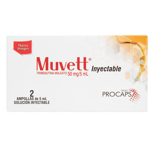 Muvett Inyectable 2 Ampollas 5 Ml