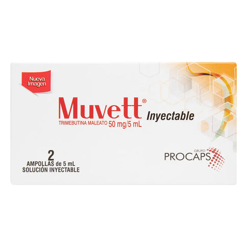 Muvett Inyectable 2 Ampollas 5 Ml