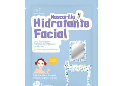 Mascarilla Facial Hidratante Cettua