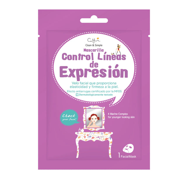 Mascarilla Cettua Control Líneas Expresión 1 Und