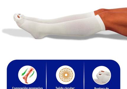 Antiemb Rodilla Novarix 18-22Mmhg Bla.T.M