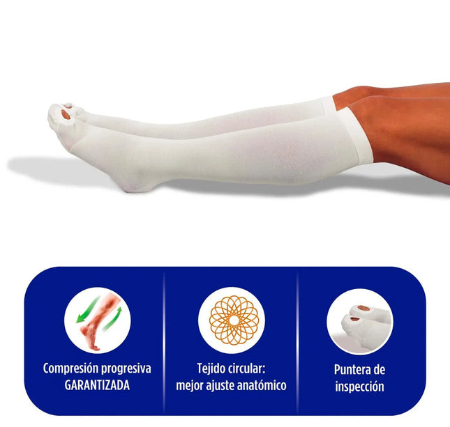 Antiemb Rodilla Novarix 18-22Mmhg Bla.T.M