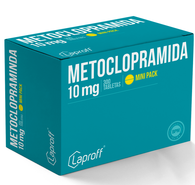 Metoclopramida 10 Mg 300 Tabletas