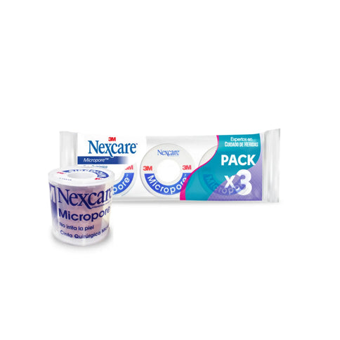 Micropore Piel 48X5 Dispensador Pack 3 Unidades 3M