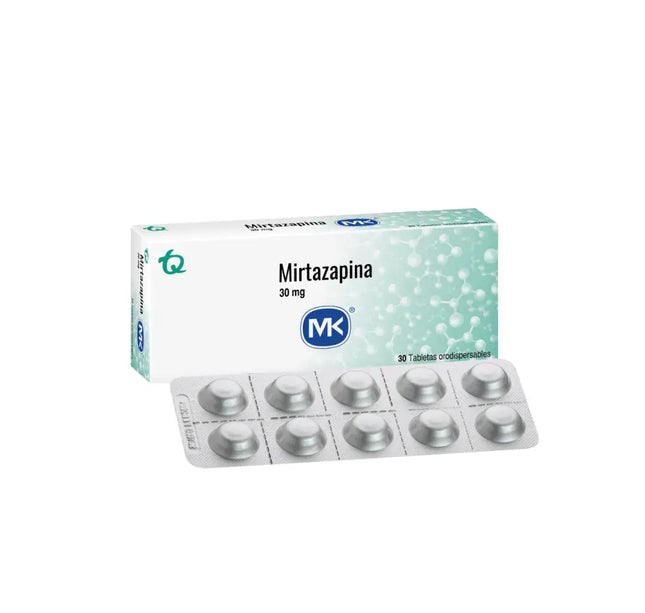 Mirtazapina 30 Mg 30 Mk 3 Pae