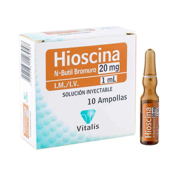 Nbutil Bromuro 20 Mg/1 Ml 10 Ampollas Vt