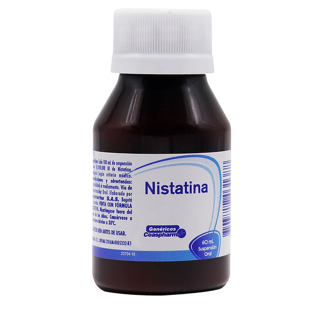 Nistatina 100.000 Ui Suspensión 60 Ml Coa