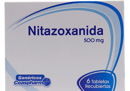 Nitazoxanida 500 Mg 6 Tbs Coa