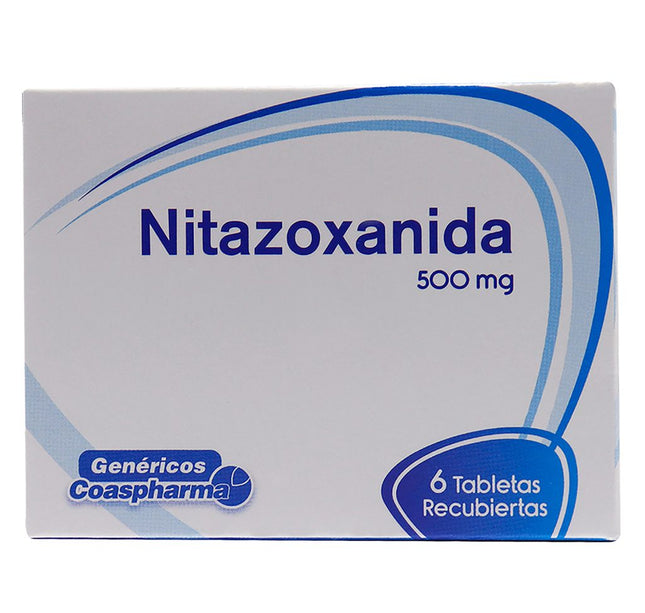 Nitazoxanida 500 Mg 6 Tbs Coa