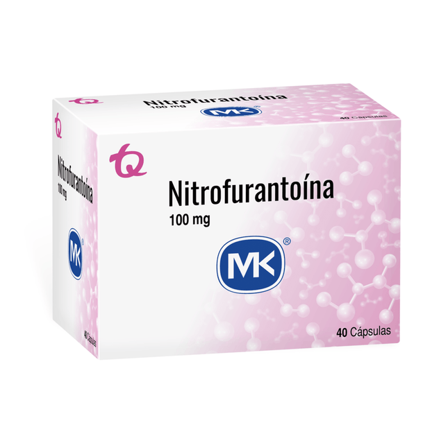 Nitrofurantoina 100 Mg 40 Capsulas Mk