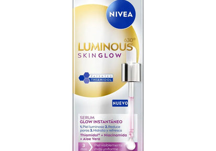 Nivea Luminous Skin Glow Serum Inst 30Ml